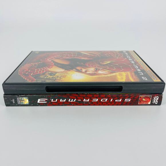 Spider-Man 2 and Spider-Man 3 Movie DVDs - Good Used Condition - Picture 7 of 12